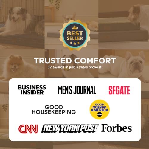 XL Self Warming Dog Bed (44"L x 32"W x 3"Th / Ashen Brown-Self Warming Version)
