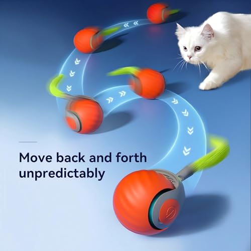 2026 New Version 3.0 Cat Toys (Orange - 1pcs)