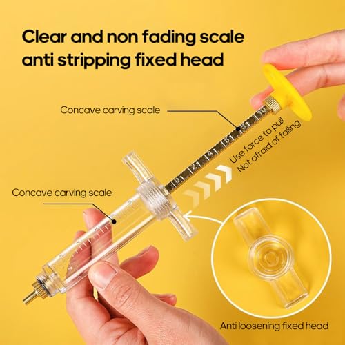 8 Pcs Baby Bird Feeding Syringe Set Parrot Hand Feeding Tubes (30ml-Set of eight)