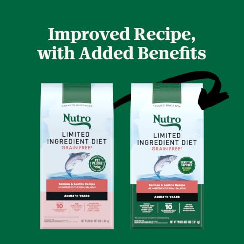 Limited Ingredient Diet Dry Dog Food (4 Pound (Pack of 1))