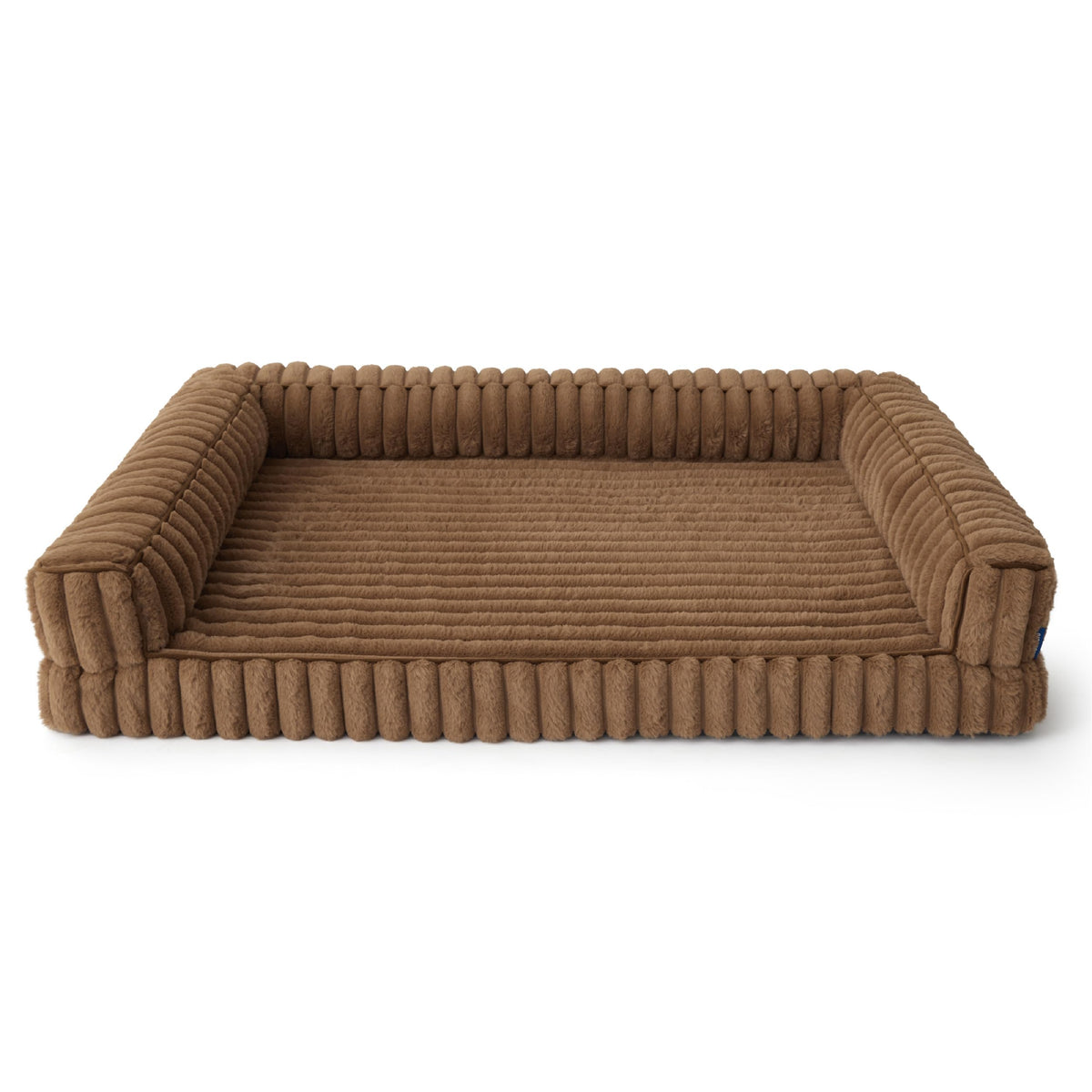ComfyFleece® Memory Foam Orthopedic Dog Beds Large Sized Dog 35" (Camel Brown / 35.0"l X 25.0"w X 7"th)