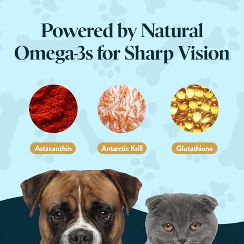 Vision Chews Eye Supplements for Dogs & Cats (15 Chews – Bag)