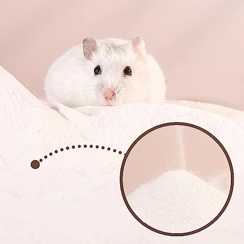2.8lb Hamster Sand for Sand Bath (White / 2.8lb)