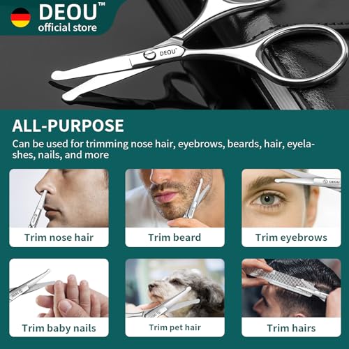 Silver Stainless Steel Round Nose Safety Scissors