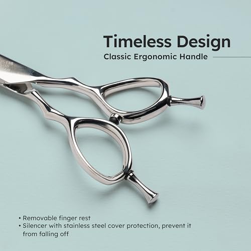 7" Curved Grooming Scissors for Poodles (7" Curved)