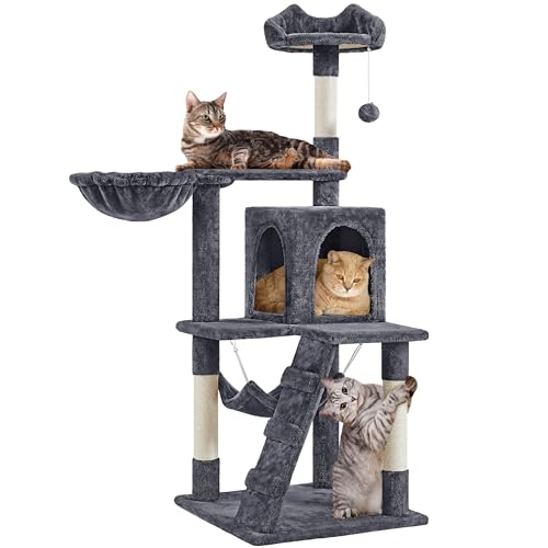 54in Cat Tree (Dark Gray)