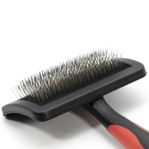 Dual Level Pin Universal Slicker Brush for Dogs (Dual Level Pin / Medium)