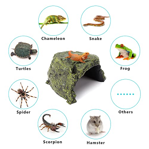 Hide Cave Aquarium Decorations Aquarium Terrarium Decor
