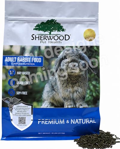 Adult Rabbit Food Alfalfa Timothy Hay (10 Pound (Pack of 1))