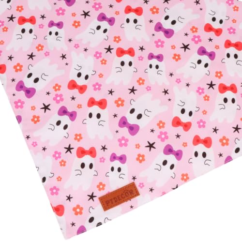 Pink Halloween Dog Bandanas (Small / Halloween-4)