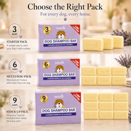 Dog Shampoo Allergies and itching (3 - Value Pack)