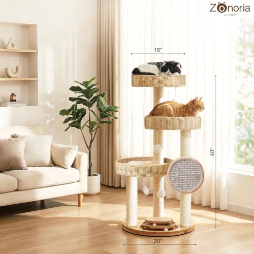 Zonoria Cat Tree Tower for Large Cats