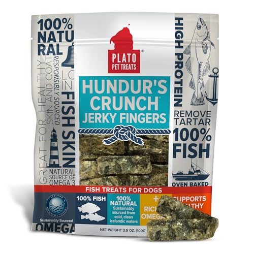 Hundur's Crunch Jerky Fingers 3.5oz (3.5 Ounce (Pack of 1))