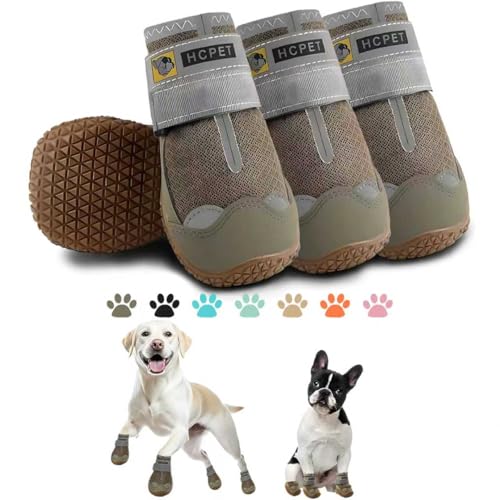 Dog Shoes for Dogs (Army Green / Width 2.36 in)