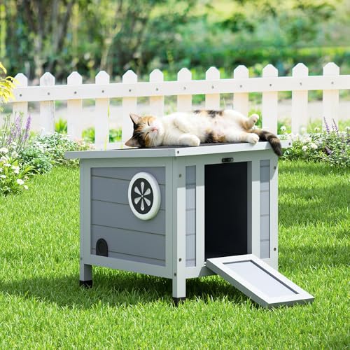 Rabbit Hutch Indoor Outdoor (Gray)
