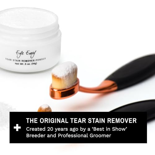 Tear Stain Remover Powder for Dogs and Cats. Natural (Small 0.5 oz)