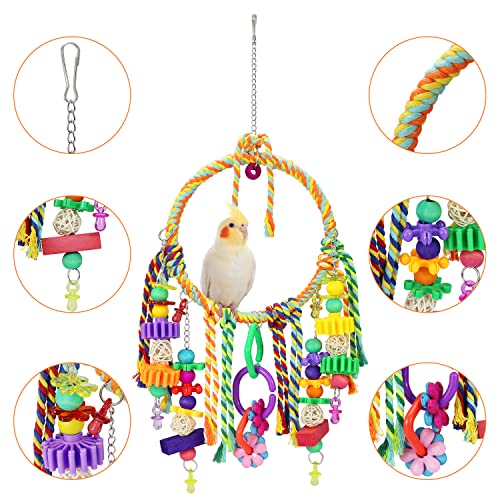 Bird Swing Toy with Perches