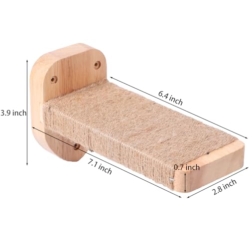 3pcs Cat Wall Steps (Standard / Wood)