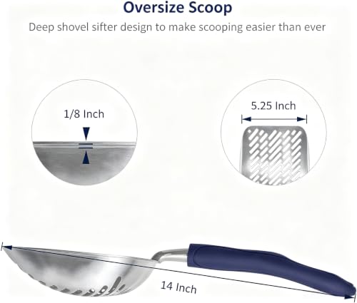 Cat Litter Scoop (Large / #06 Black)