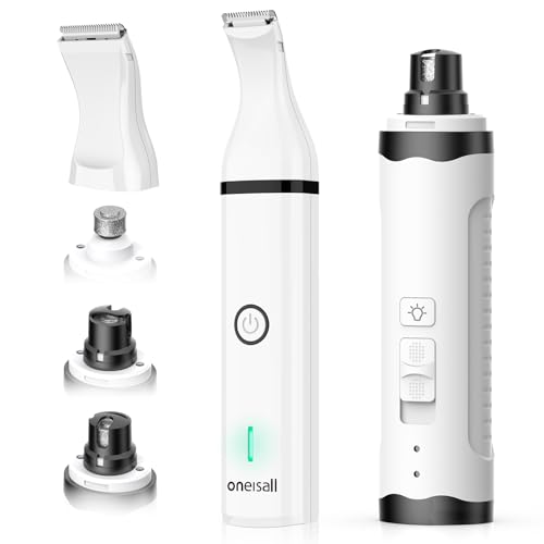 3 in 1 Dog Nail Grinder & Paw Trimmer Kit (3-in-1 Set)