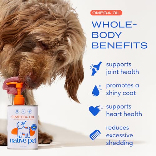 Omega 3 Fish Oil for Dogs & Cats (32 Fl Oz)