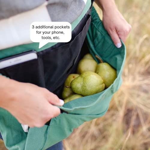 Roo Gardening Waist Apron with Pockets for Women & Men (Joey-waist Only / Purple Orchid)