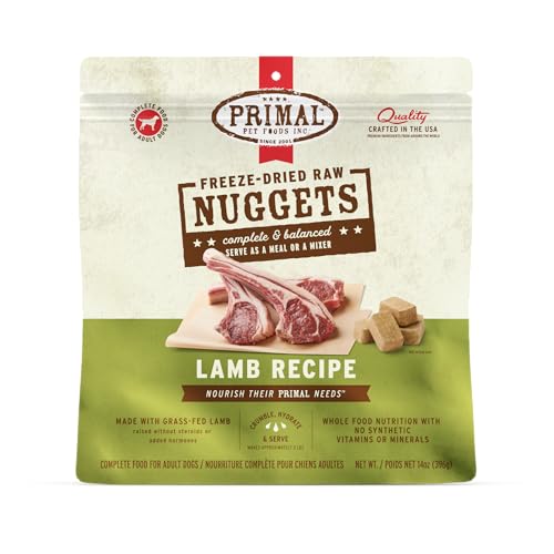 Primal Freeze Dried Raw Dog Food Nuggets (14 Ounce (Pack of 1))