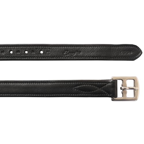Exion Stirrup Leathers for English Saddles (145 cm / 58" / Black)