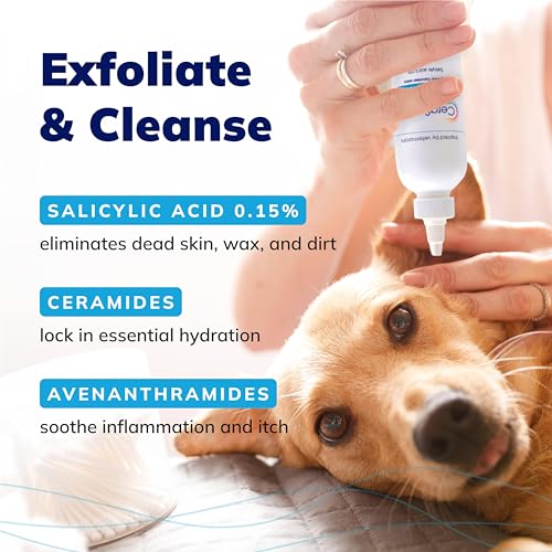 CeraSoothe® SA Ear Cleansing Solution for Dogs (16 oz)