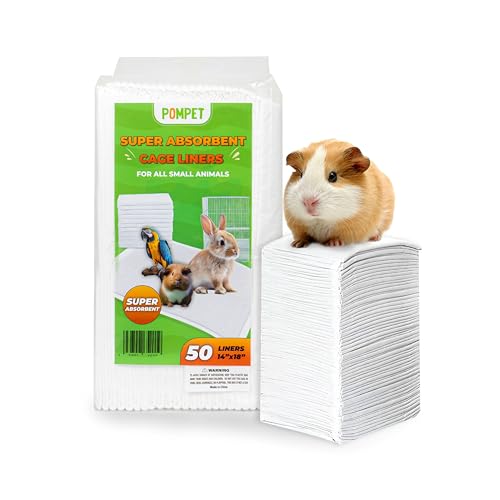14"" X 18"" Disposable Guinea Pig Cage Liners 50 PCS