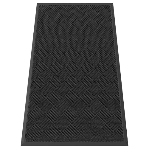 Indoor Outdoor Door Mat (Black Diamond / 3' x 5' (Rectangular))