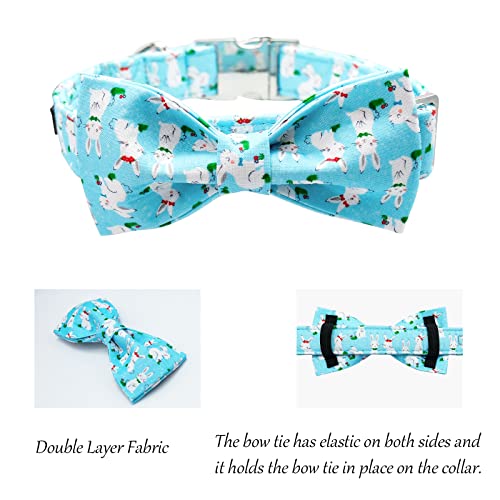Easter Dog Collar with Bowtie (Bunny / Large (Pack of 1))