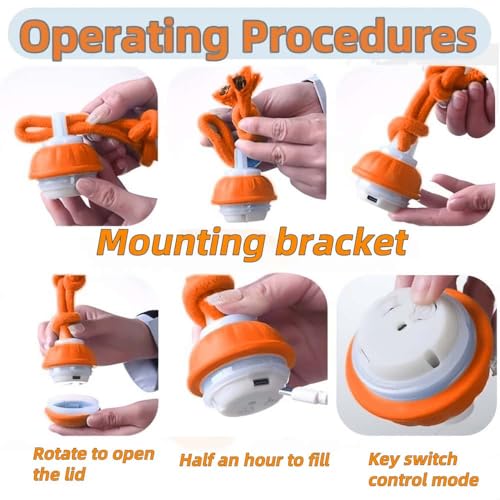 Interactive Dog Toys (A Orange)