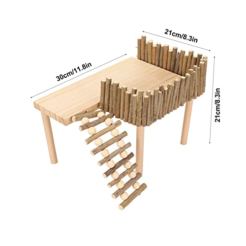 Wooden Hamster Climbing Gym