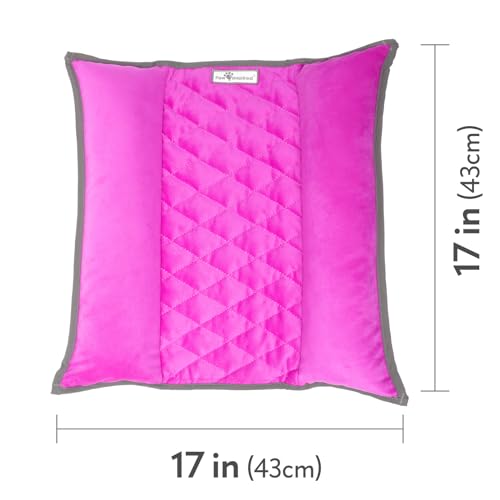 Snuggle Bunny Bolster Bed (Gray/Pink)