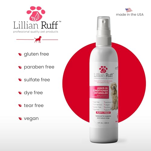 Leave in Dog Conditioner & Detangler Spray