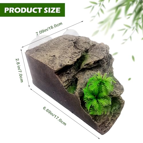 Turtle Basking Platform with Suction Cup (Slope)