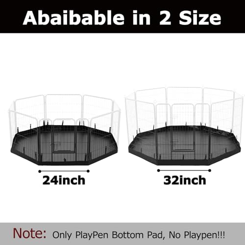 Octagon Playpen Bottom Pad for 24'' Width 8 Panel Pen (8-Panels 24.0"W)