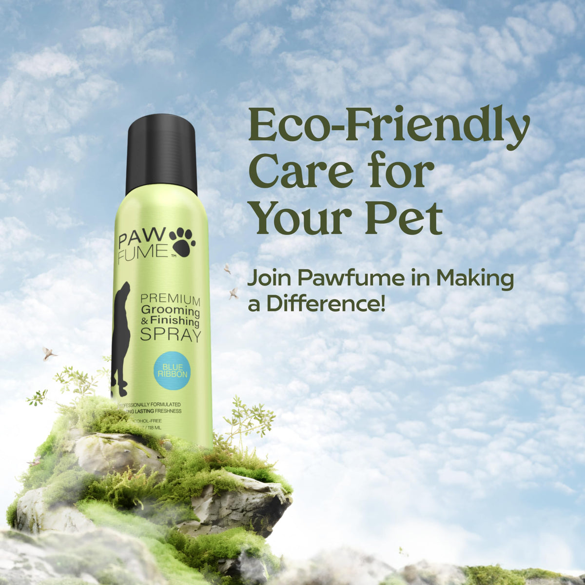 PAWFUME Dog Perfume Spray for Grooming (4 Fl Oz (Pack of 4))