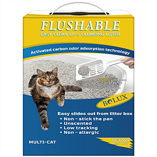 Flushable Cat Litter (5.5 LBS)