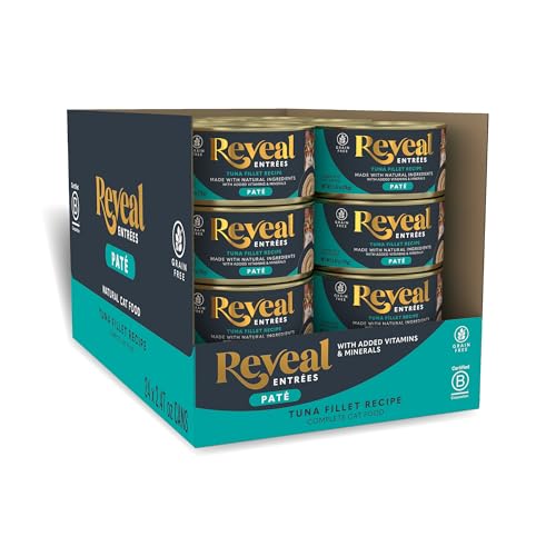 Entrées Tuna Fillet Paté Wet Cat Food 24 (2.47 Ounce (Pack of 24))