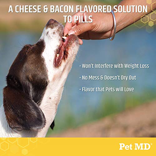 Wrap A Pill Cheese & Bacon Flavor Pill Paste for Dogs (8 Ounce)