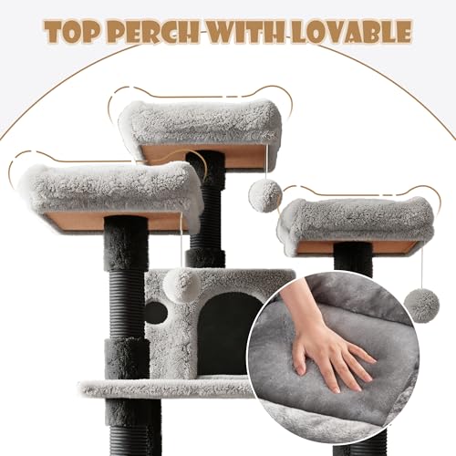 68 Inches Multi (68in / Black & Grey)