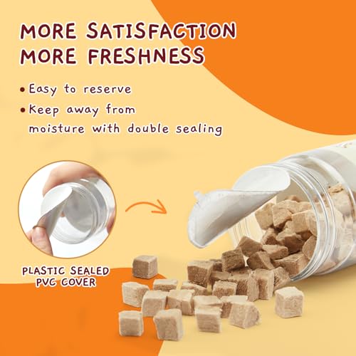 Freeze Dried Duck Dog & Cat Treats (9.17 Ounce (Pack of 1))