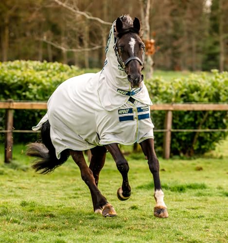 Amigo® Bug Rug Fly Sheet 0g (Lunar Rock/Navy & Lime / 72 inches)