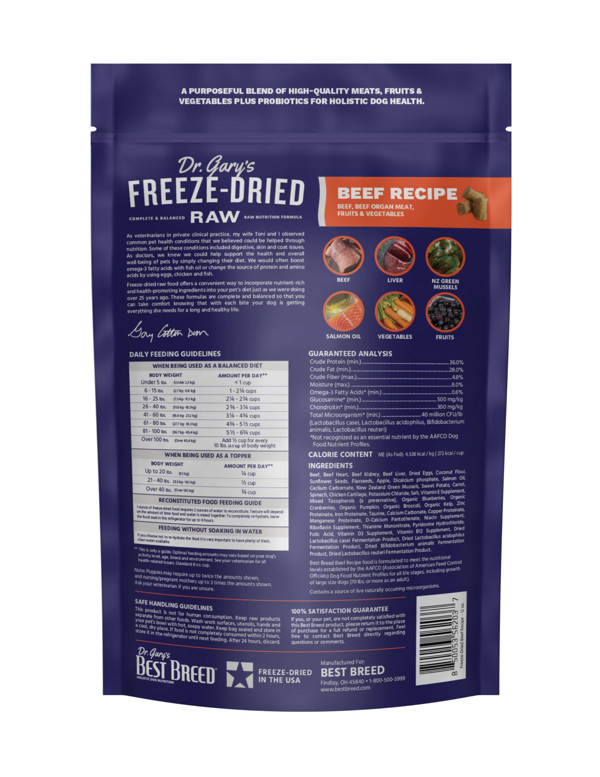 Dr. Gary's Best Breed Freeze (12 Ounce (Pack of 1))
