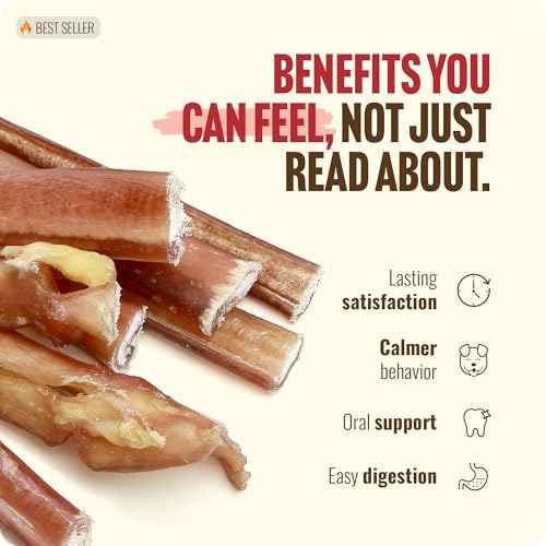 Odor Free Thin Bully Sticks (6" Thin - 25 Count)