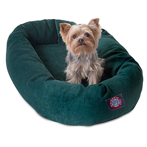 Micro Velvet Dog Bed (Azure)