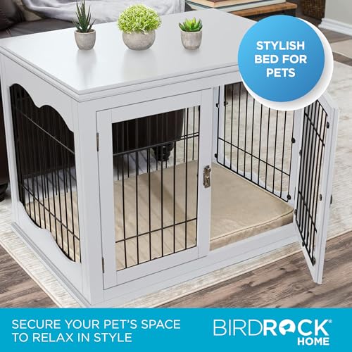 Decorative Dog Kennel with Pet Bed