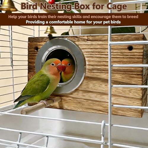Parakeet Nesting Box (S: 7.87*4.72*4.72inch)